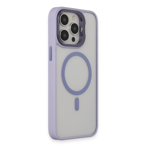 Joko iPhone 14 Pro Klf Roblox Lens Magsafe Standl Kapak - Lila