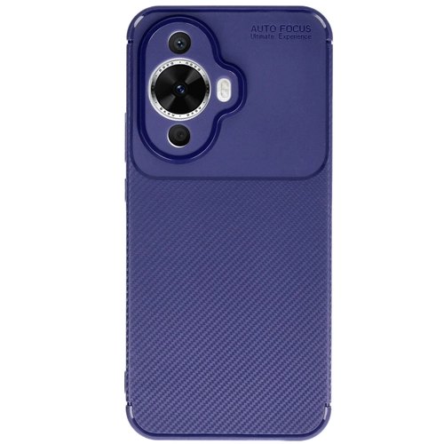 Newface Huawei Nova 12S Klf Auto Focus Karbon Kapak - Lacivert