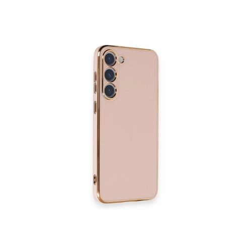 Newface Samsung Galaxy S23 Plus Klf Volet Silikon - Pembe