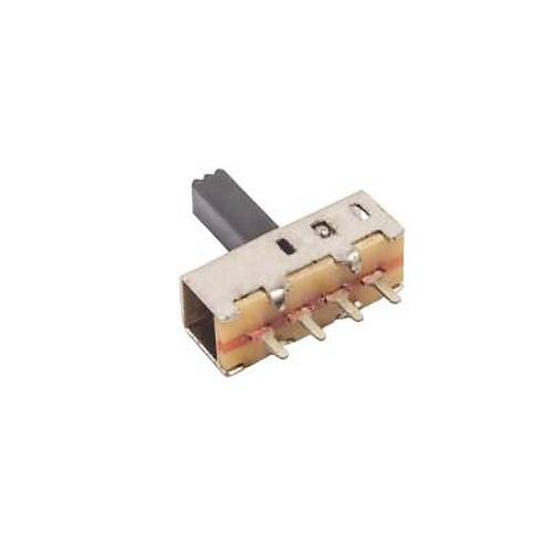 SS13F06C9 3 Konumlu Srgl Slide Switch 4 Pin