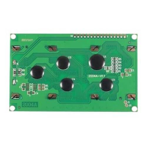 4X20 LCD Ekran Yeşil
