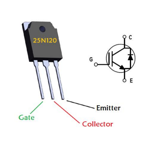 FGA25N120 - 1200V 25A IGBT Mosfet - TO220F