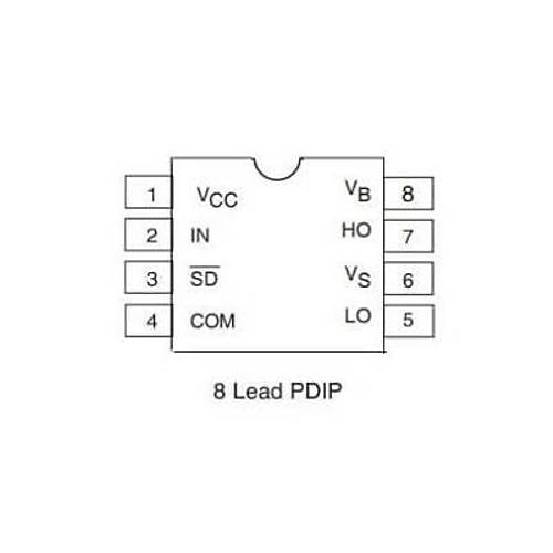 IR2109 DIP-8 Mosfet Src Entegresi
