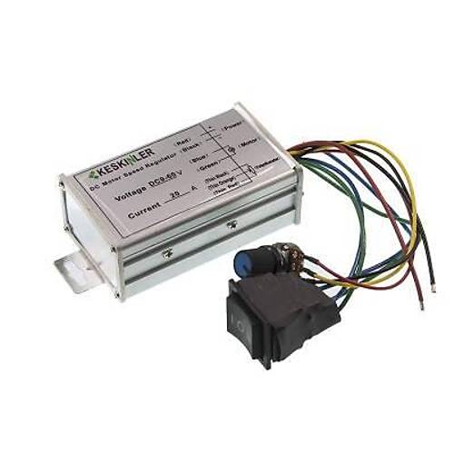 DC 20A 9-60V Hz ve Yn Kontroll Motor Src