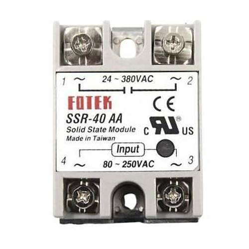 SSR-40AA Solid State Rle 40A - 80-250VAC Giri 24-380VAC k