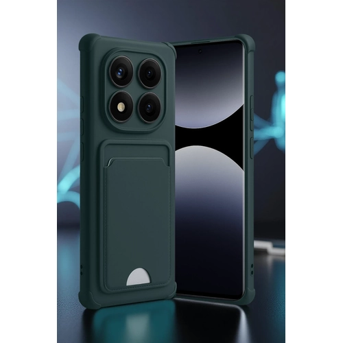 Newface Xiaomi Redmi Note 14 Pro 5G Kelvin Kartvizitli Silikon - Siyah