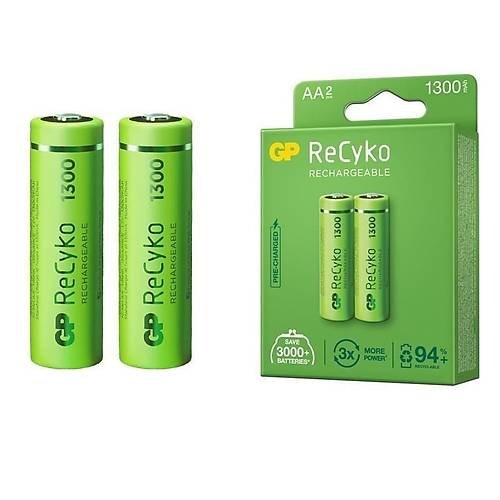 GP GP130AAHCE-2EB2 1300 mAh arjl AA Kalem Pil