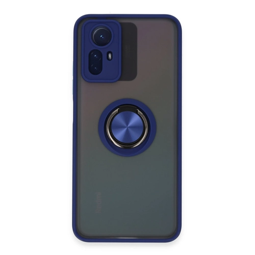 Newface Xiaomi Redmi Note 12S Klf Montreal Yzkl Silikon Kapak - Lacivert