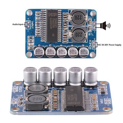 TDA8932 35W Dijital Amplifikatr Kart