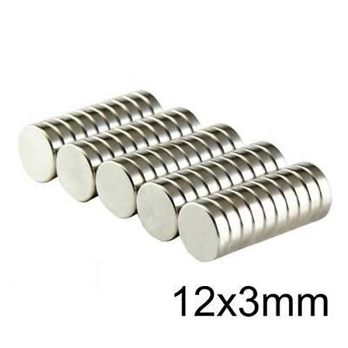 12X3mm Neodyum Gl Mknats - Neodim Magnet