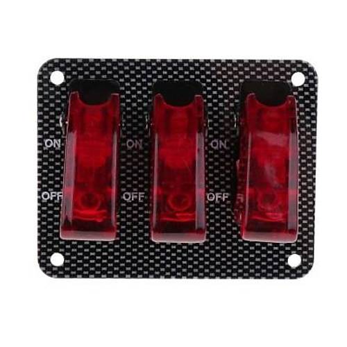 3'l ON-OFF Toggle Switch Panel