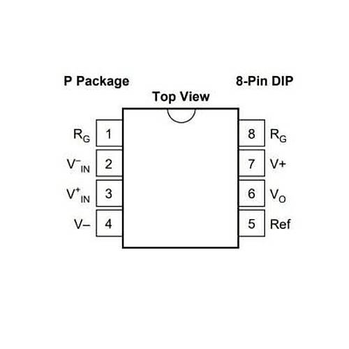 INA114AP DIP-8 Enstrmantasyon Ykselteci Entegresi