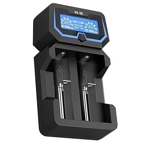 Xtar X2 LCD Ekranl Pil arj Cihaz