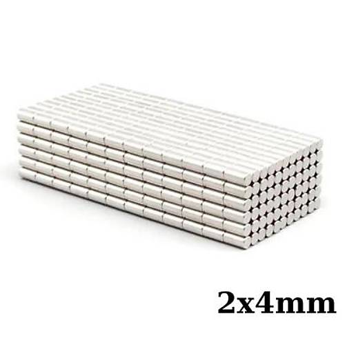2x4mm Neodyum Gl Mknats - Neodim Magnet