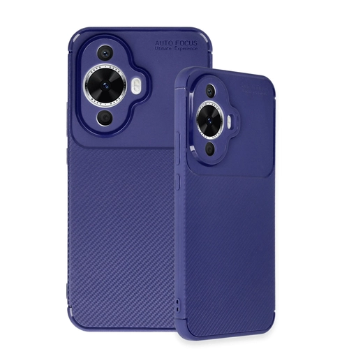 Newface Huawei Nova 12S Klf Auto Focus Karbon Kapak - Lacivert