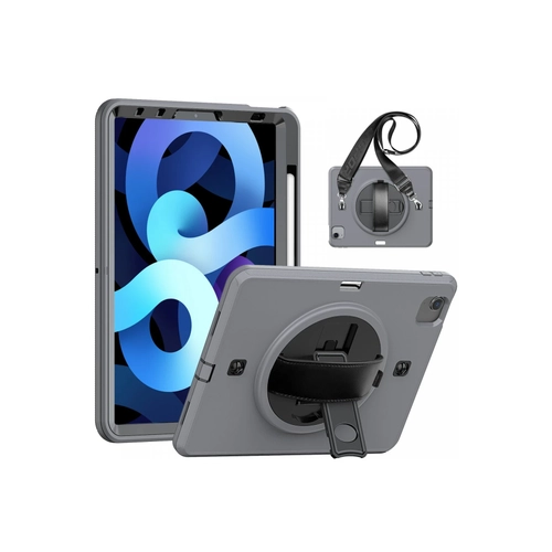 Newface iPad Pro 11 (2020) Klf Strap-C Otterbox Tablet Kapak - Gri