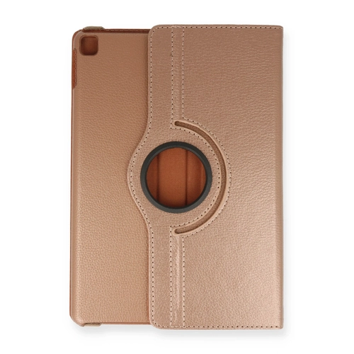 Newface iPad 10.2 (7.nesil) Klf 360 Tablet Deri Klf - Rose Gold