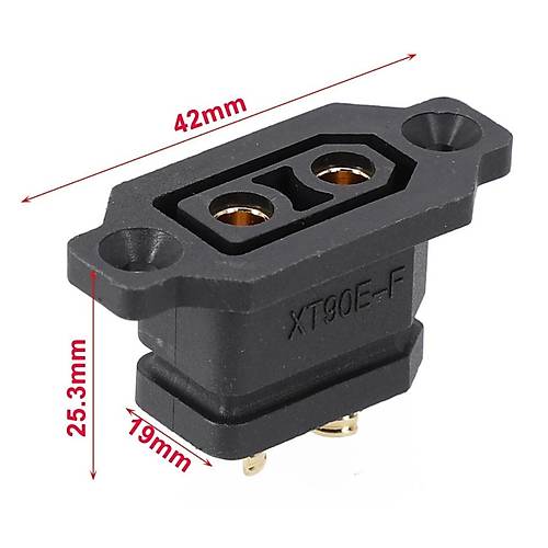 Amass XT90E-F Panel Tipi Dii Konnektr - XT90