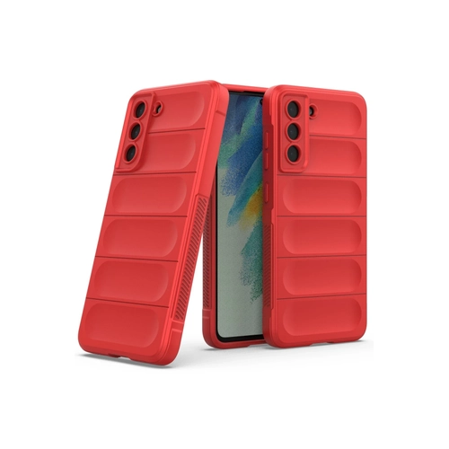 Newface Samsung Galaxy S21 FE Klf Optimum Silikon - Krmz
