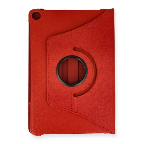 Newface Lenovo Tab M10 TB328FU Klf 360 Tablet Deri Klf - Krmz
