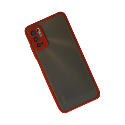 Newface Xiaomi Redmi Note 10 5G Klf Montreal Silikon Kapak - Krmz