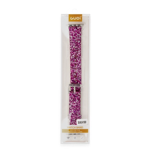 Newface Apple Watch 38mm Starry Tal Kordon - Derin Mor
