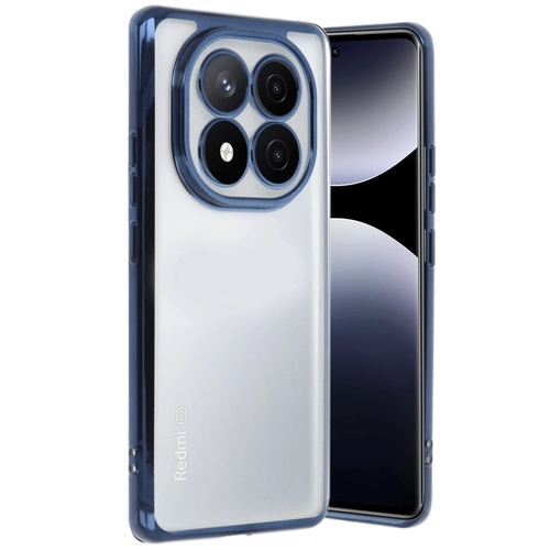 Newface Xiaomi Redmi Note 14 Pro 4G Klf Razer Lensli Silikon - Lacivert