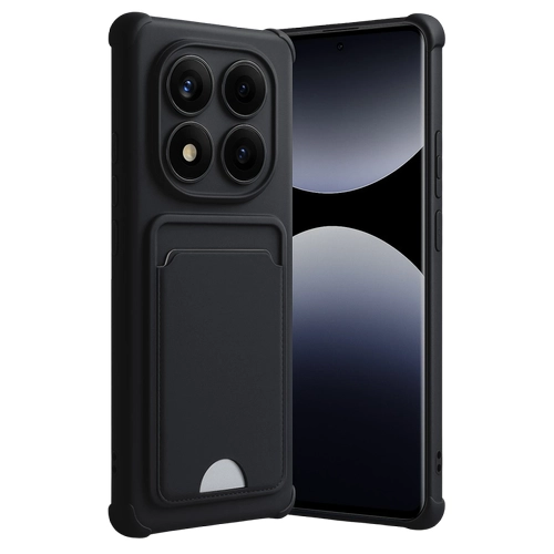 Newface Xiaomi Redmi Note 14 Pro 5G Kelvin Kartvizitli Silikon - Siyah