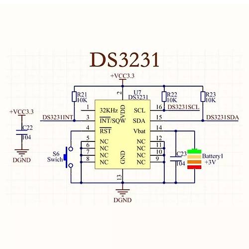 Arduino DS3231 Hassas RTC ve 24C32 Hafza Modl