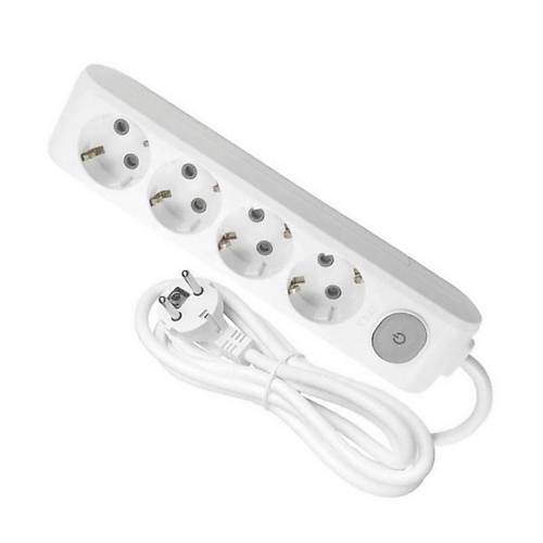 Viko Multi-Let Drtl Grup Priz Anahtarl Toprakl Kablolu ocuk Korumal 2 Mt