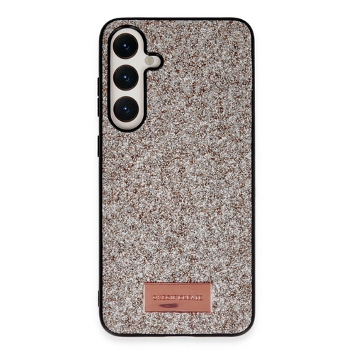 Onegif Samsung Galaxy S24 Plus Bright Simli Kapak - Gold