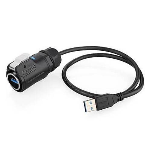 LP24-USB3-MP-MP-0D5M-001 Su Geirmez Data Konnektr - Erkek