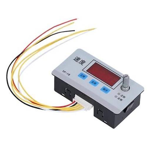 YF-18 Dijital Gstergeli Step Motor Hz Kontrol Cihaz 8-24V DC