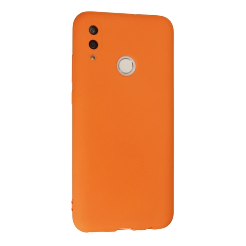 Newface Huawei P Smart 2019 Klf Nano ii Kadife Silikon - Turuncu