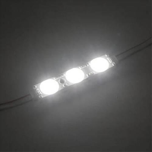 3'l Mercekli Modl Led - Beyaz 12V 0.75W