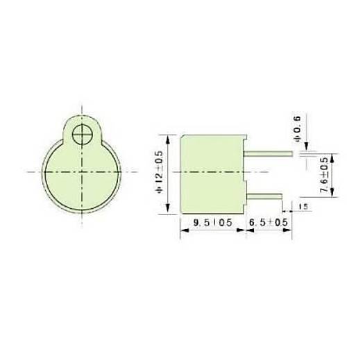 TMB12A03 3V Aktif Buzer
