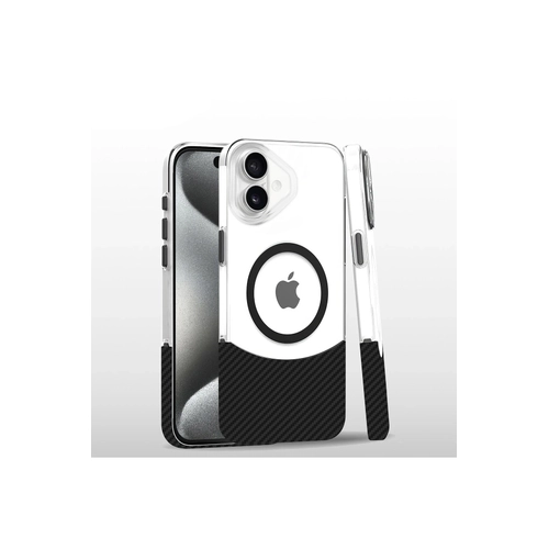 Joko iPhone 16 Plus Carbon Puzzle Magsafe Kapak - Siyah-2