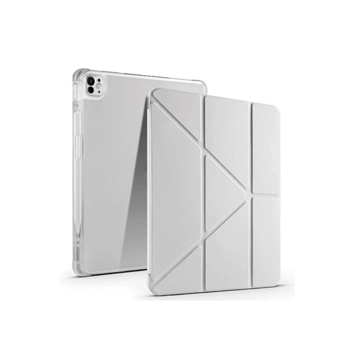 Newface iPad Pro 13 (2024) Klf Kalemlikli Mars Tablet Klf - Gri