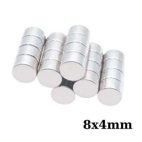 8x4mm Neodyum Gl Mknats - Neodim Magnet