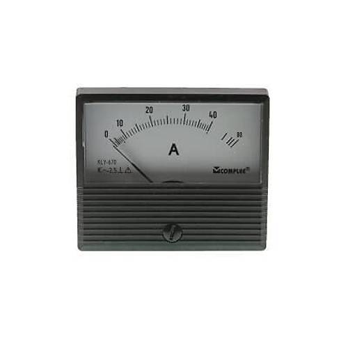 40A Analog Ampermetre - Panel Tipi l Aleti KLY-T670