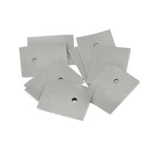 Gri TO-220 Plastik zolatr - Delikli - 10 Adet