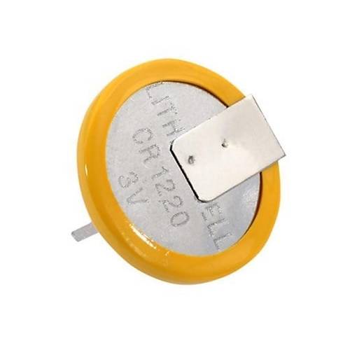 Power-Xtra CR1220-1HFYV 3V Lithium Li-MnO2 Button Pil 2 Pinli Yatay