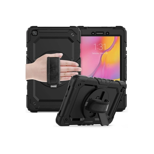 Newface Samsung Galaxy T290 Tab A 8 Klf Pars Tablet Kapak - Siyah