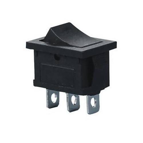 KCD1 3-Pin On-Off Anahtar - Siyah