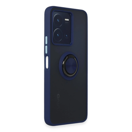 Newface Vivo Y35 Klf Montreal Yzkl Silikon Kapak - Lacivert