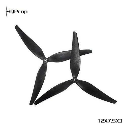 HQ MacroQuad Prop 12X7.5X3'' 3 Bakl 1CW+1CCW Drone Pervanesi