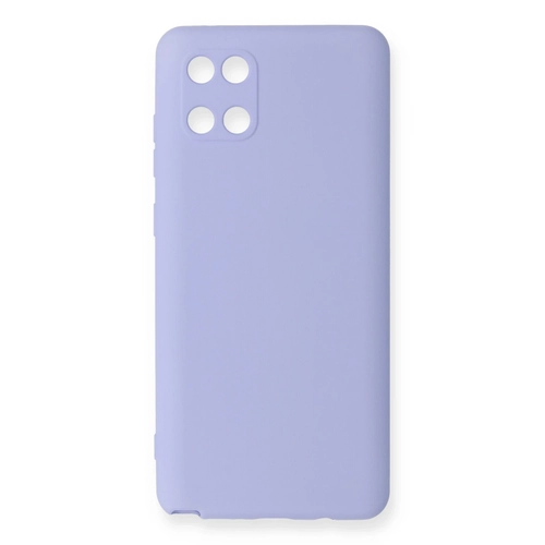 Newface Samsung Galaxy A81 / Note 10 Lite Klf Nano ii Kadife Silikon - Lila