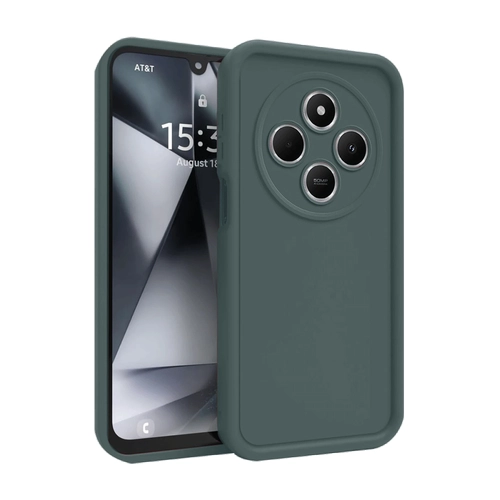 Newface Xiaomi Redmi 14C Klf Viera Silikon - Koyu Yeil