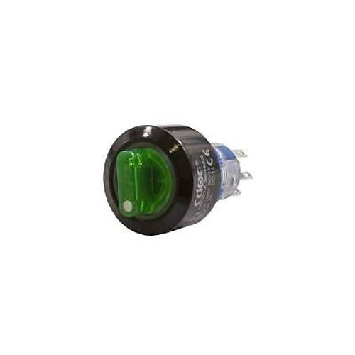 22mm Yeil Mandal Buton 1-0-2 CD-APY-22XDG
