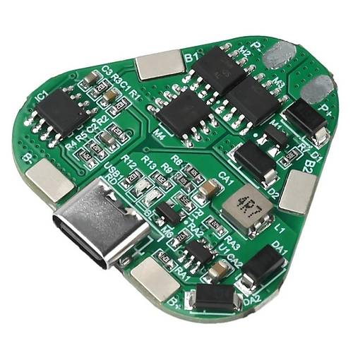 3S 20A BMS 12V 18650 Li-ion Type-C Pil arj Koruma Devresi